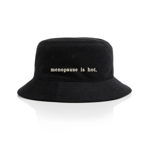 Menopause Is Hot Terry Bucket Hat Thumbnail